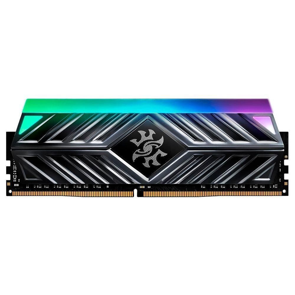 Memória Ram Adata Xpg Spectrix D41 Ddr4 8gb 3200mhz Rgb - Preto (ax4u32008g16a-st41)