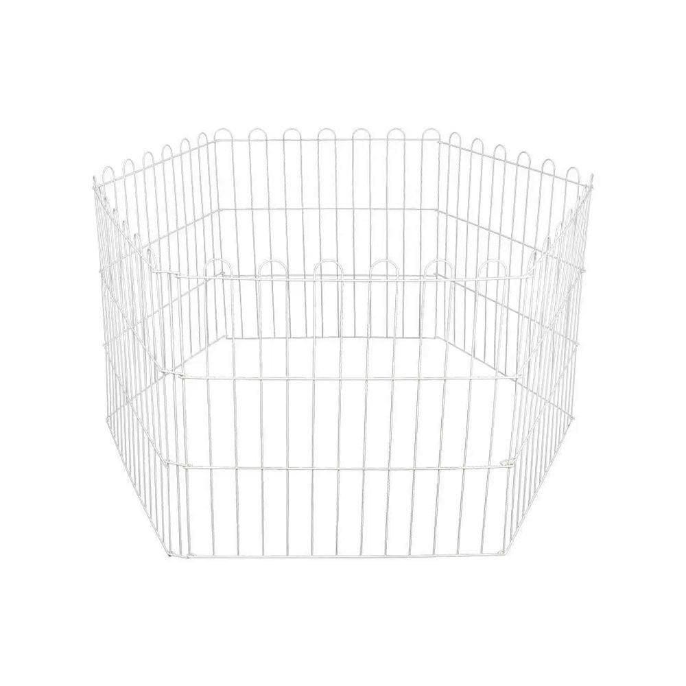 Cercado 01 Pet 6 Módulos 60x60cm Cada Tela Aramada Animais Pequeno E Médio Porte Caes - Gudim