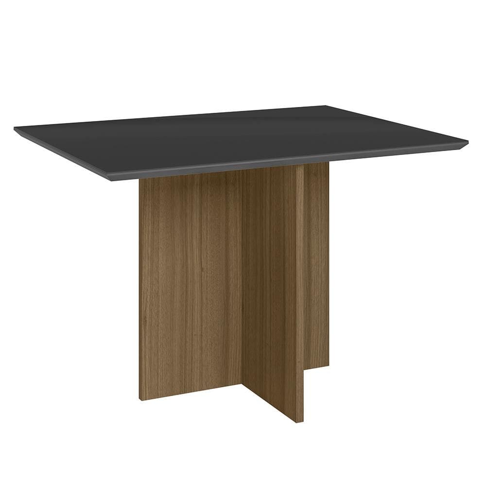 Mesa Sala de Jantar Helo Com Vidro 120x90cm