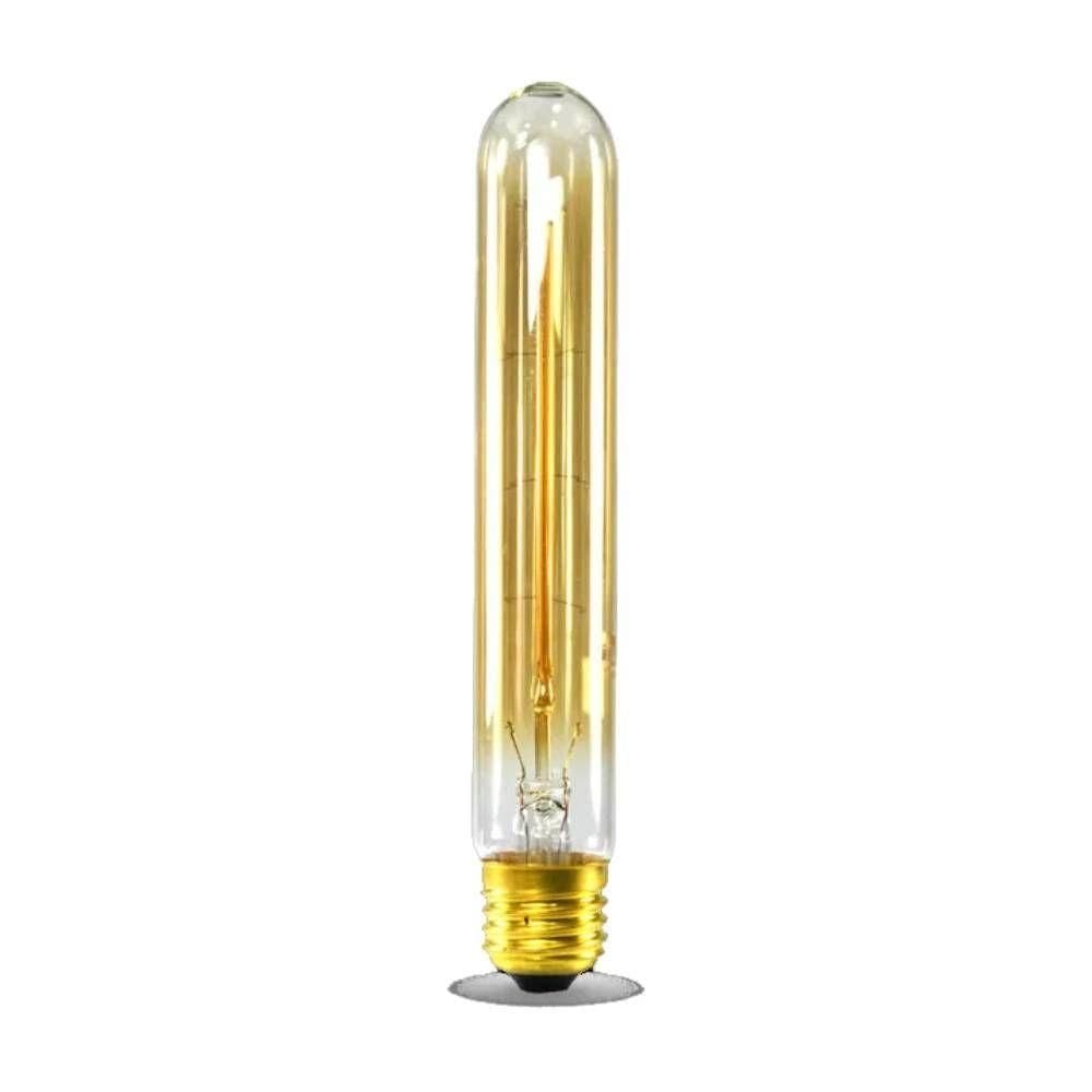 Lâmpada Led Filamento Tubo 30cm 4w E27 2200k Luz Quente Bivolt Decoração