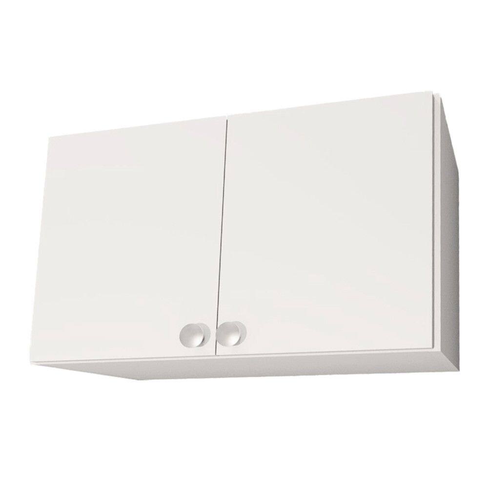 Armário Multiuso Aéreo 2 Portas Branco - Telasul