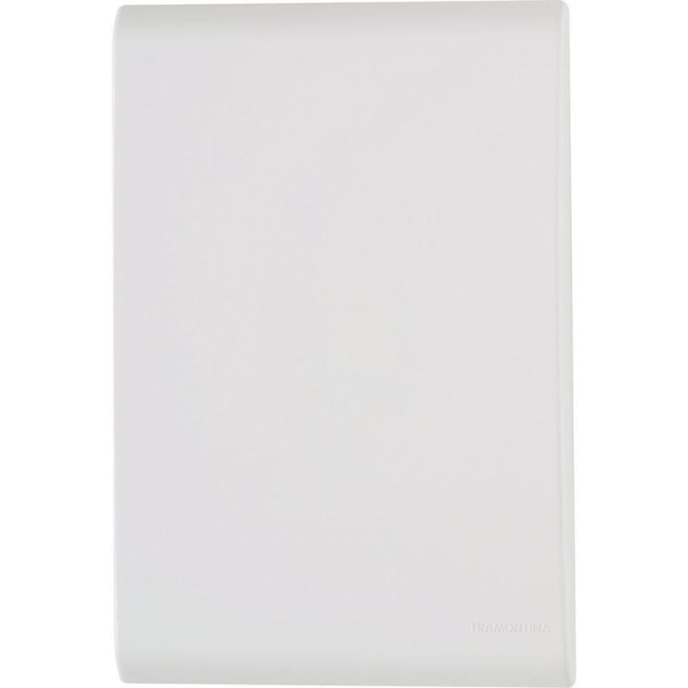 Kit 12 Placa Cega 4x2 Tramontina Liz Branca