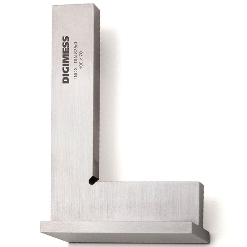 Esquadro De Precisão Com Base - Classe 1 - Cap. 500 X 330 Mm - Din 875 - Ref. 170.036