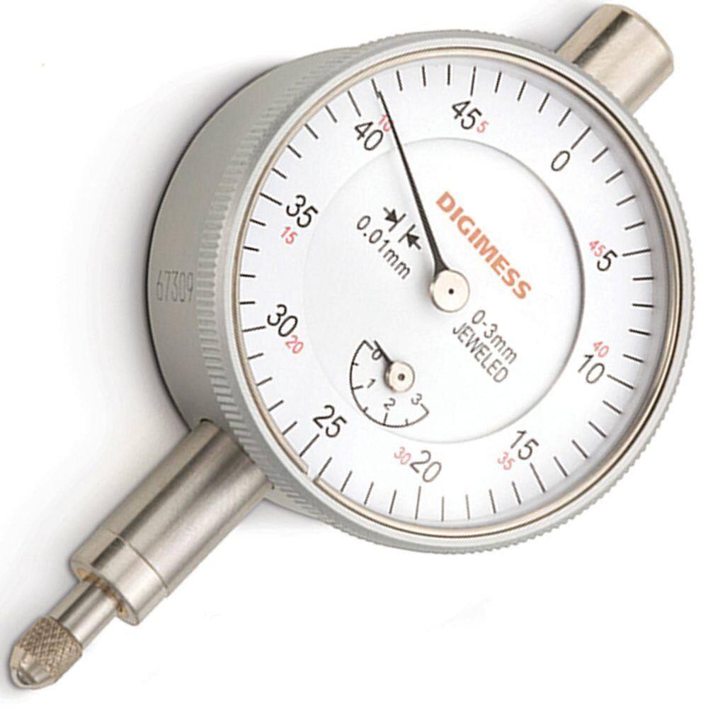Relógio Comparador - Cap. 0-80 Mm - Graduação De 0,01mm - Diâmetro Do Mostrador ø58mm - Tampa Traseira Com Orelha - Ref. 121.323