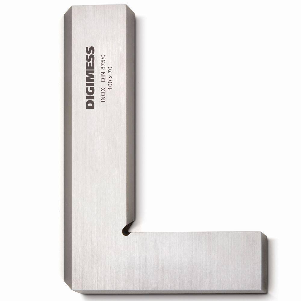 Esquadro De Precisão Com Fio - Classe 0 - Cap. 100 X 70 Mm - Din 875/0 - Ref. 170.006