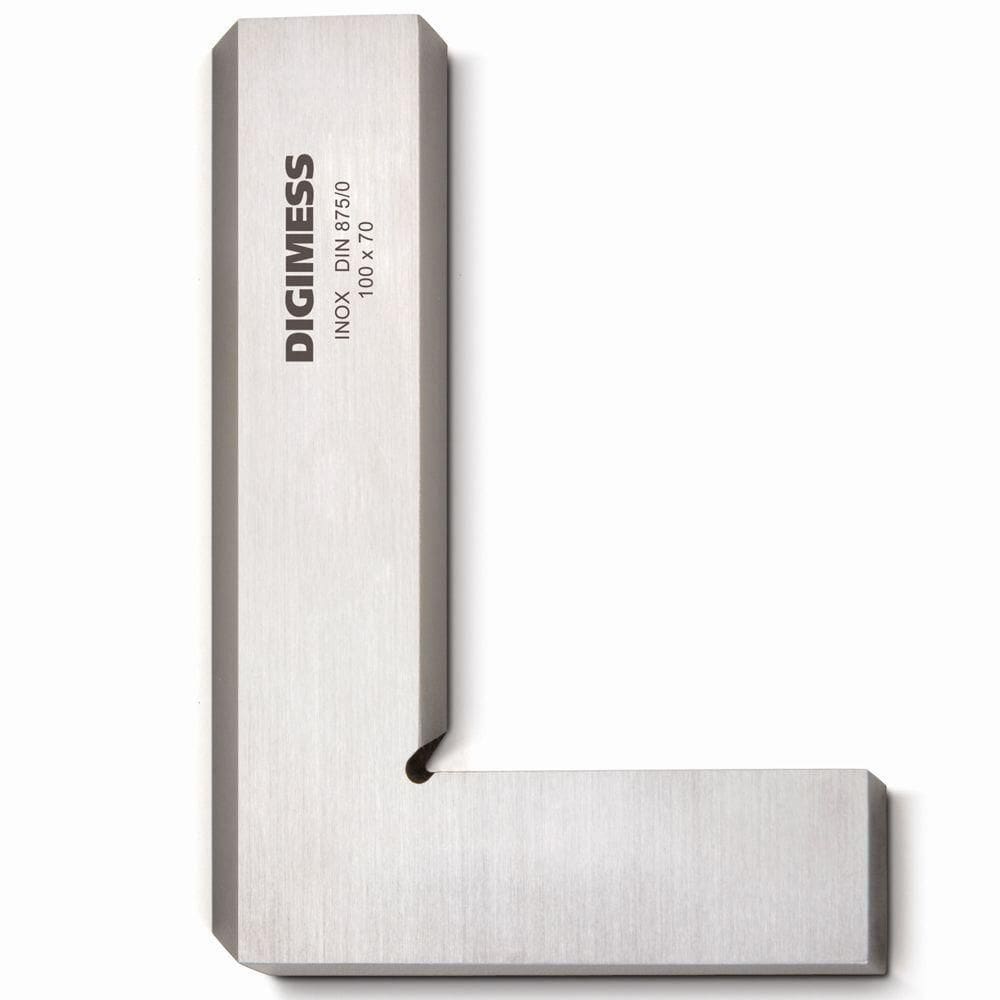 Esquadro De Precisão Com Fio - Classe 0 - Cap. 75 X 50 Mm - Din 875/0 - Ref. 170.004