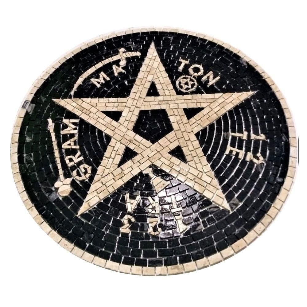 Mandala Simbólica Tetragrammaton Tamanho 130cm