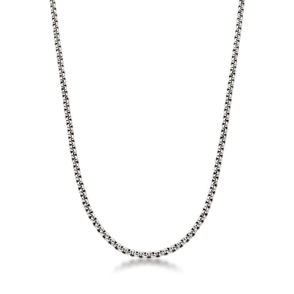 Corrente Elo Portugues Prata De Bali 925 -2,5mm - 50cm