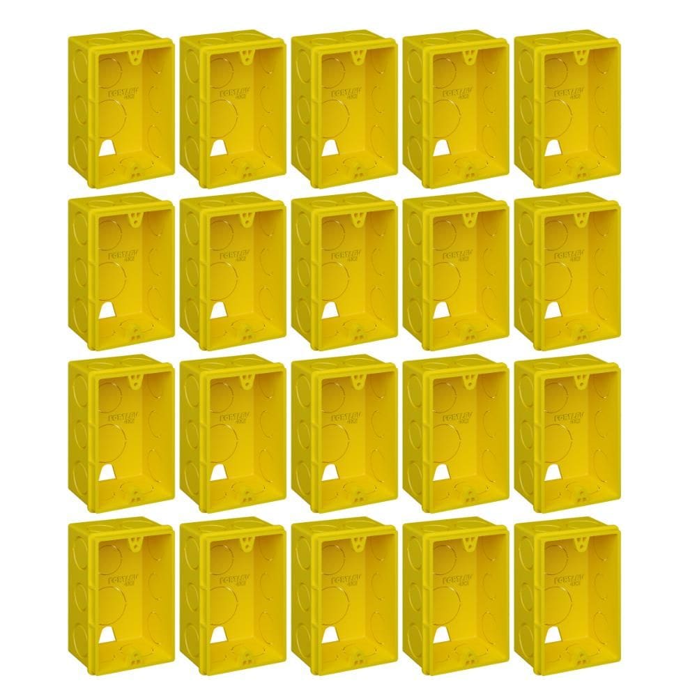 Kit Caixa De Luz Fortlev  Reforçada  - 20 Unidades