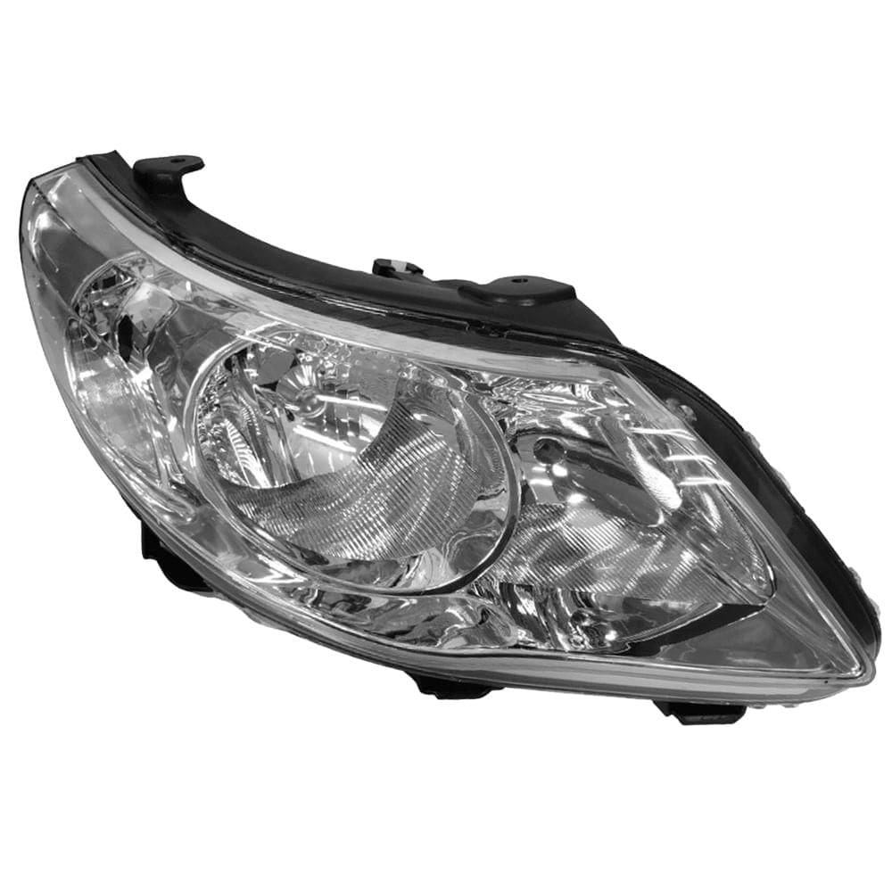 Farol LD Gol G5 2009 a 2012 Retangular Acrílico 12V H7/H1