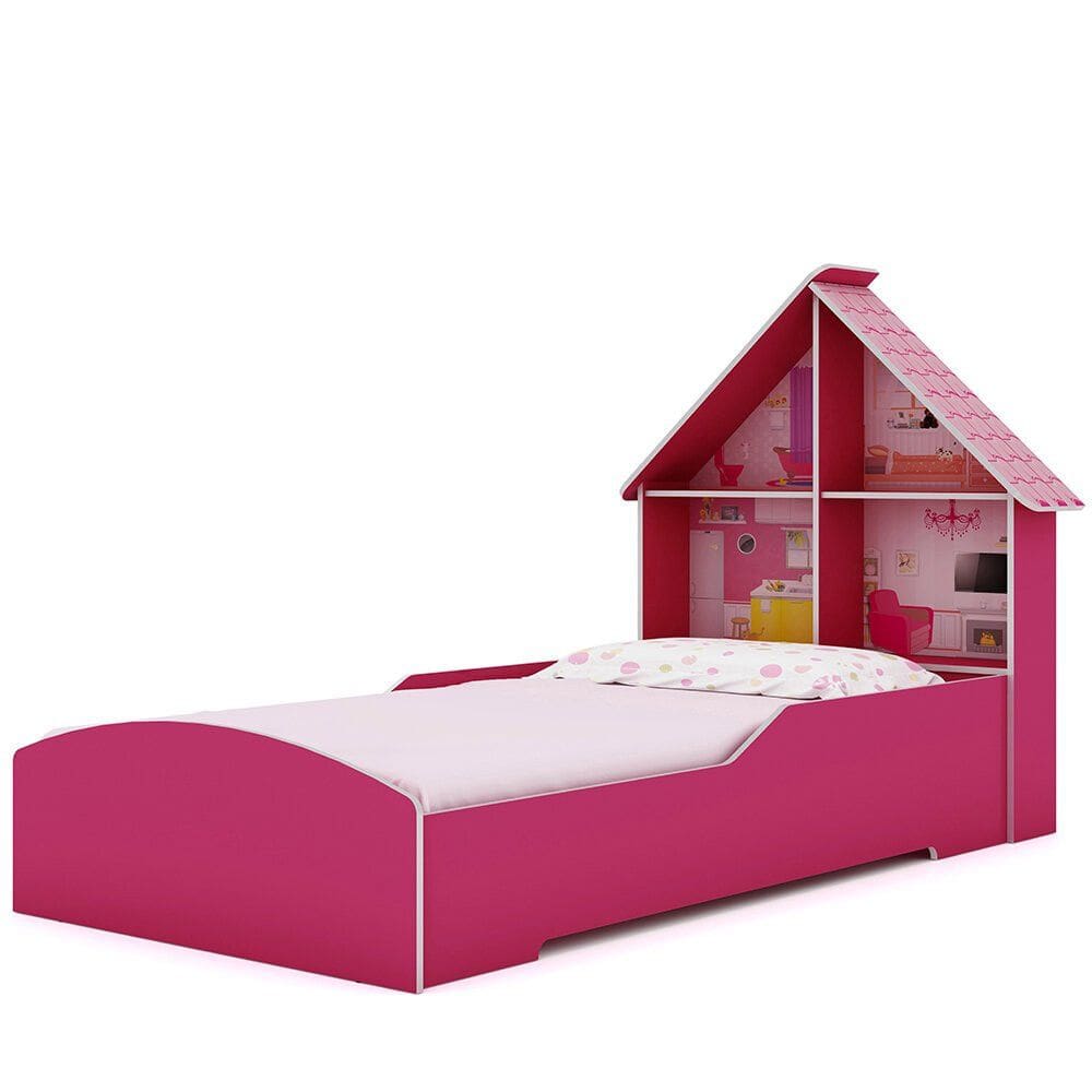 Cama Infantil Casinha em MDF Gelius