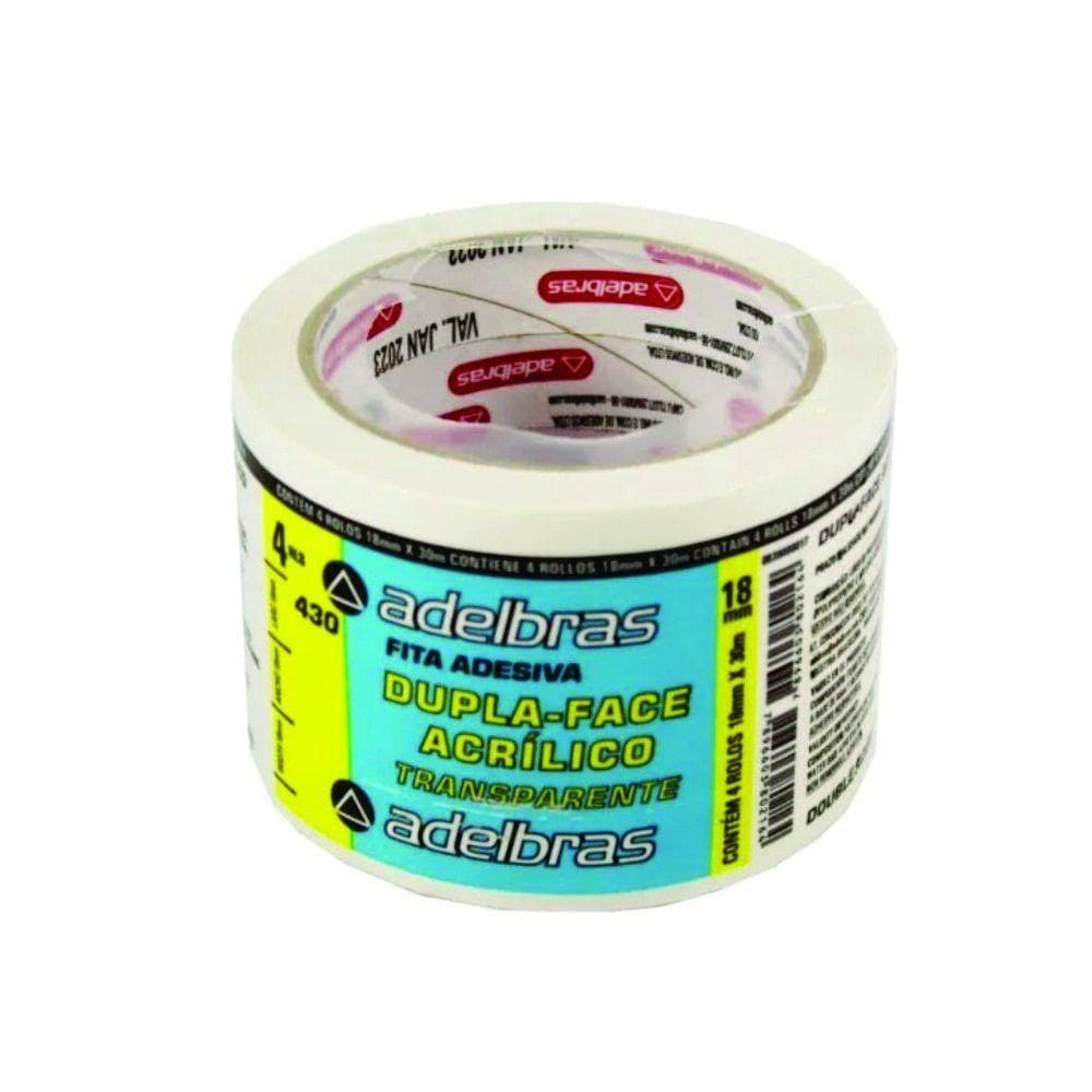 Fita Dupla Face 18x30 C-4 Ref 164