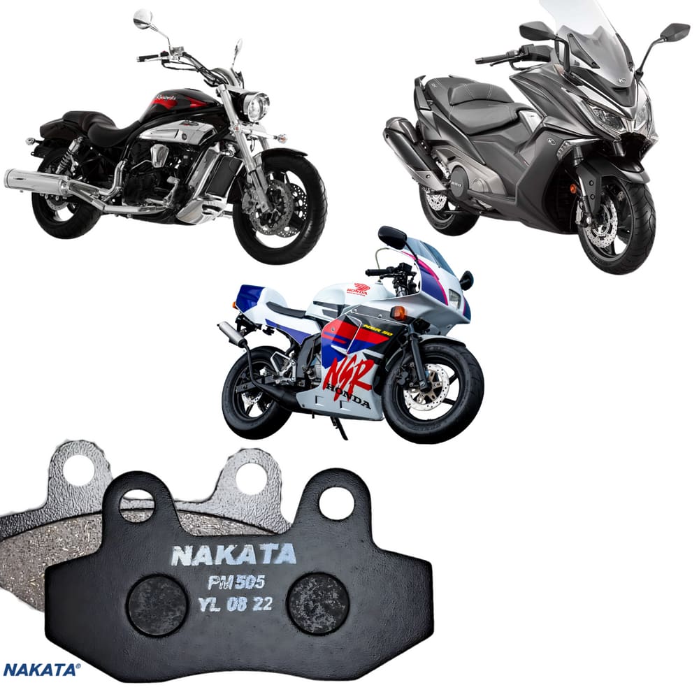 Pastilha de Freio Nakata MACBOR Lord Martin 125 2018 2019