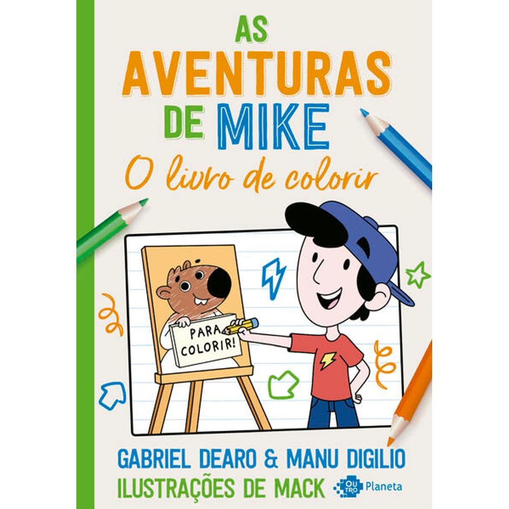 Aventuras de Mike, As: o Livro de Colorir