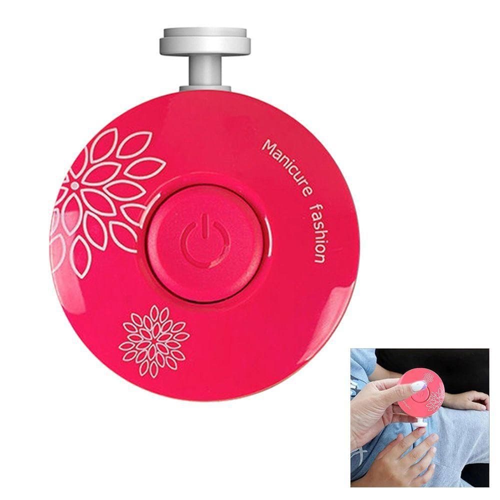 Lixa Aparador De Unha Bebe Criança Adulto Polimento Indolor Seguro Portatil Silencioso Compacto