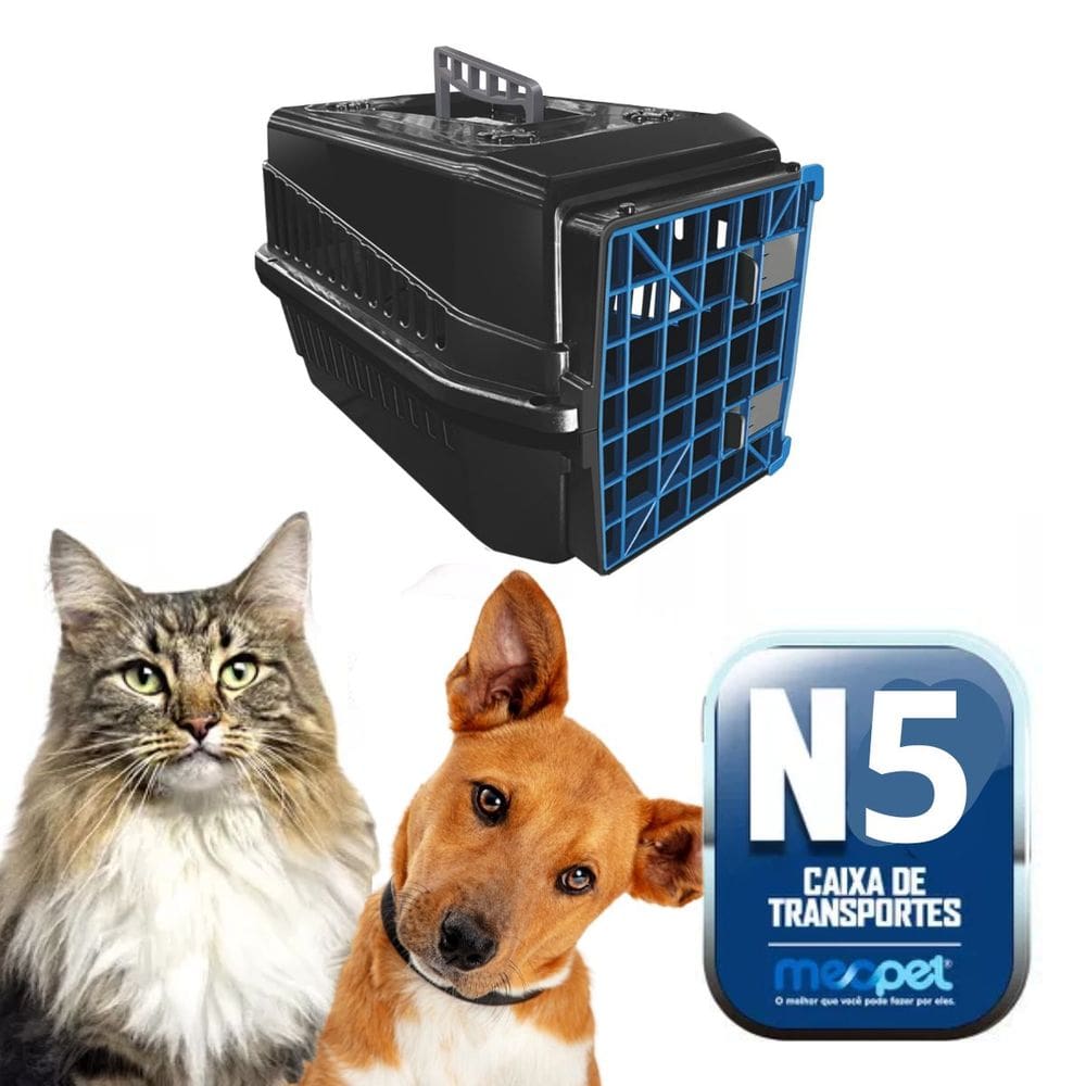 Caixa De Transporte Cão E Gato N°5 Black