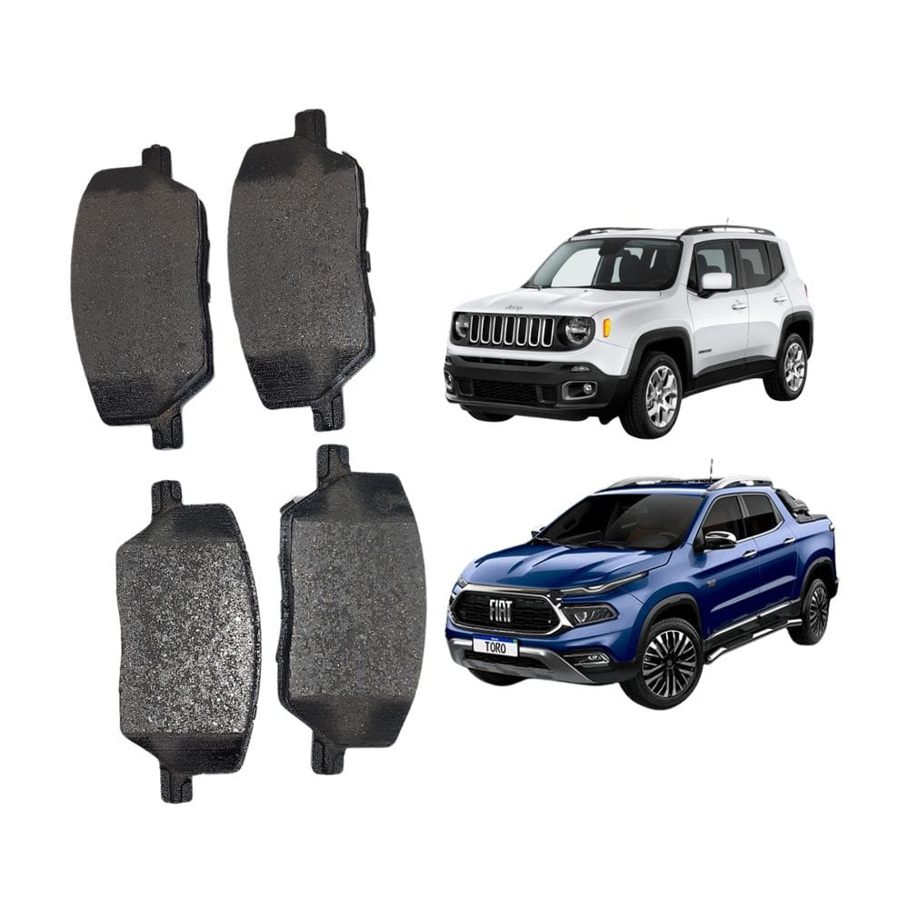 Pastilha de Freio Compass Limited 2.0L 16V Dohc L4 2016 A 2019 Fras-le Dianteira