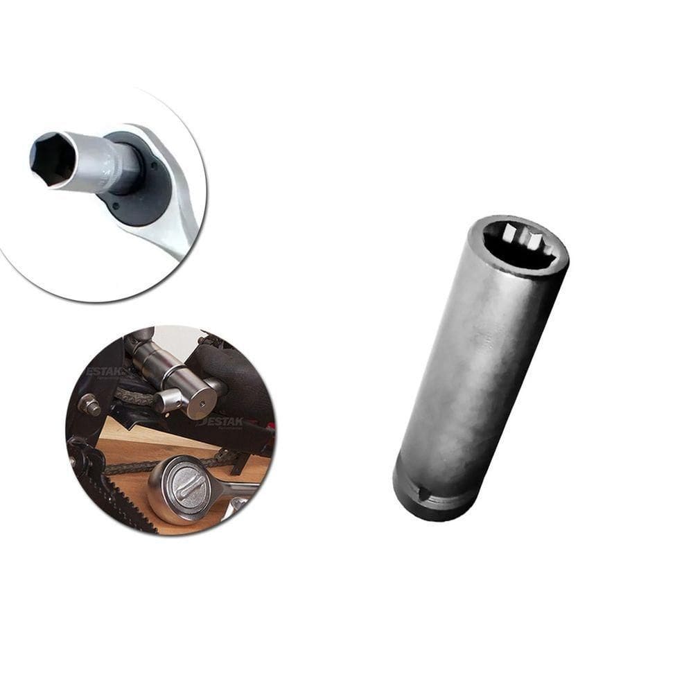 Soquete Sextavado Longo De Impacto 17mm Stels