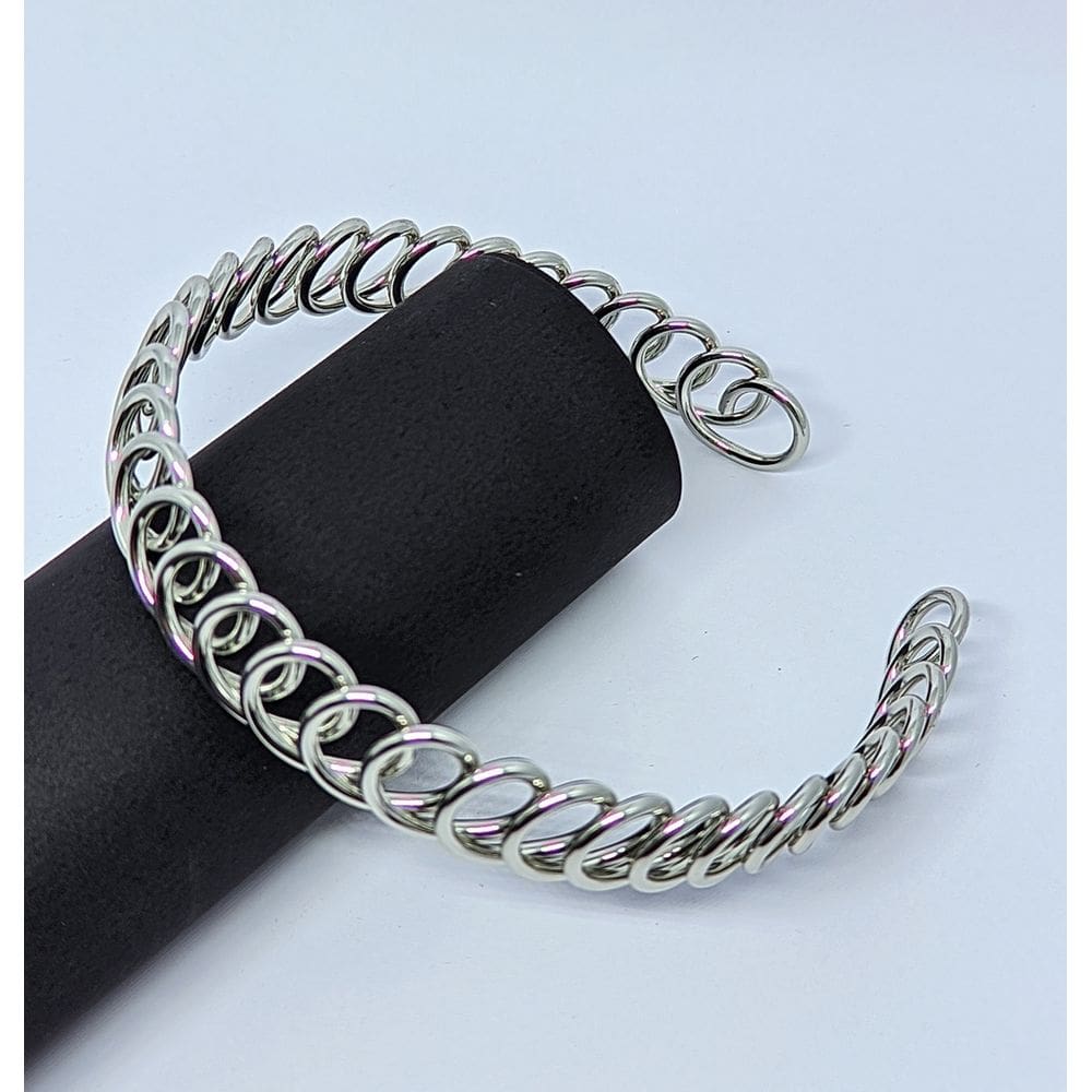 Colar Choker Feminino Aro Rígido circulares vazado elos Grosso Folheado Ouro Dourado Prata Luxo Fashion Moda Blogueira