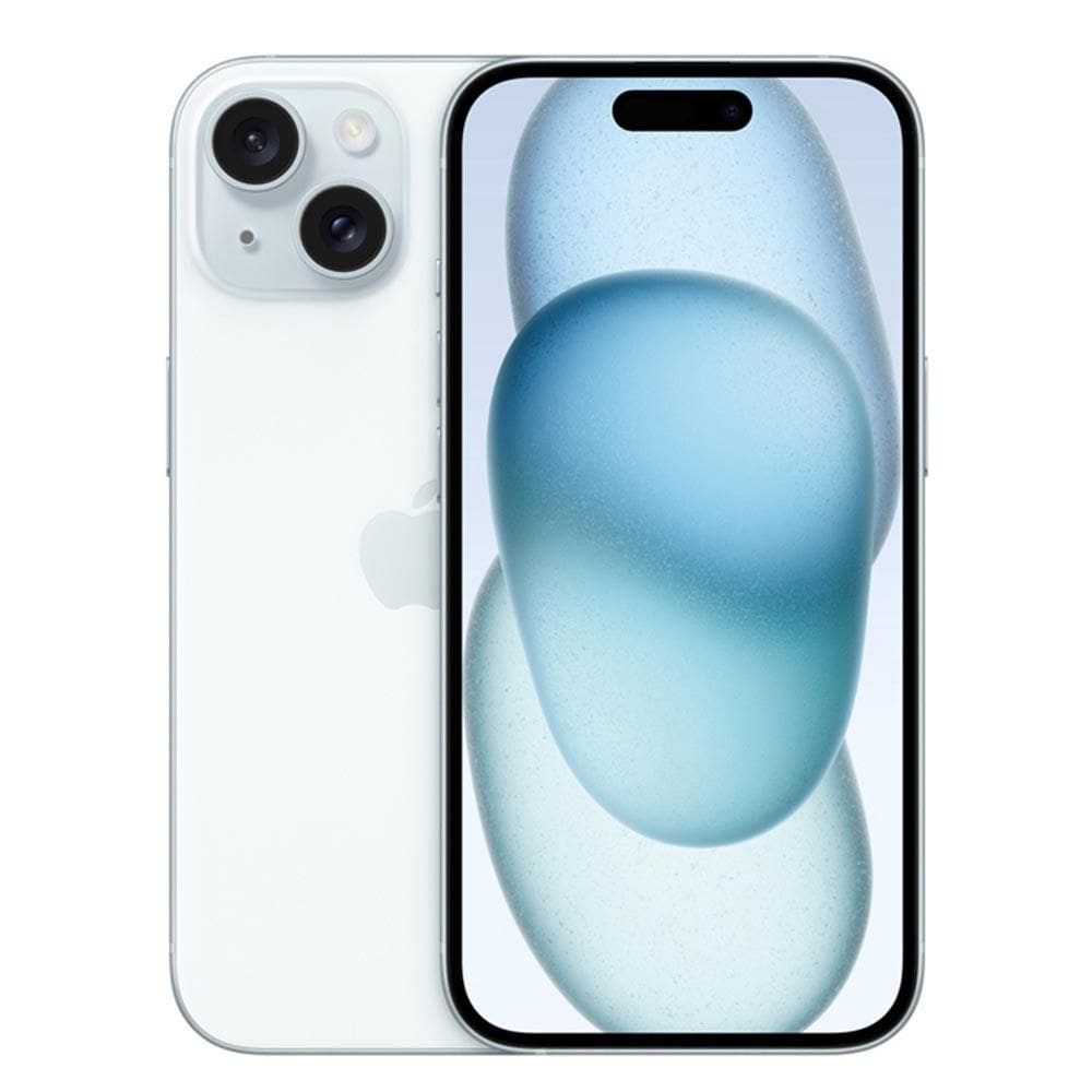 iPhone 15 Apple (256GB) Azul, Tela de 6,1\", 5G e Câmera de 48 MP