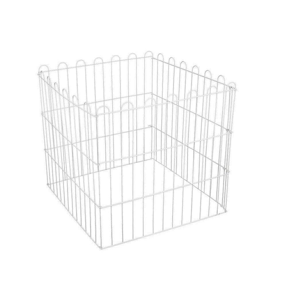 Cercado 02 Pet 4 Módulos 60x90cm Cada Tela Aramada Animais Pequeno E Médio Porte Cães - Gudim