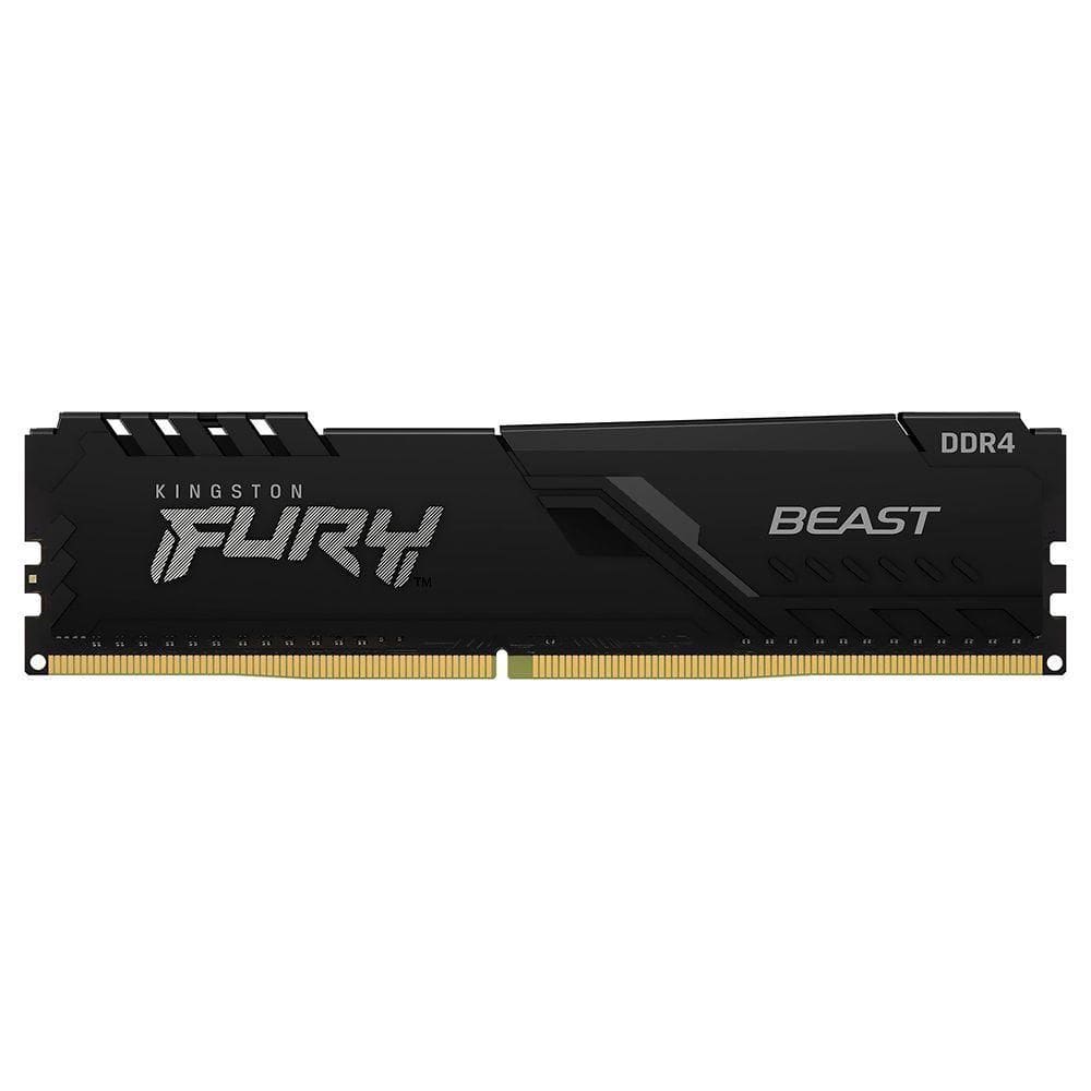 Memória Ram Kingston Fury Beast Ddr5 8gb 6000mhz - Preto (kf560c40bb-8)