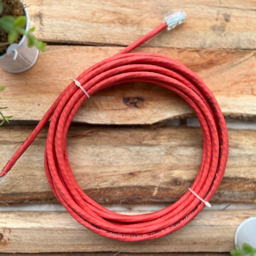 Cabo De Rede Lan Utp Cat6 Rj45 - Loja Gubler 10 Metros