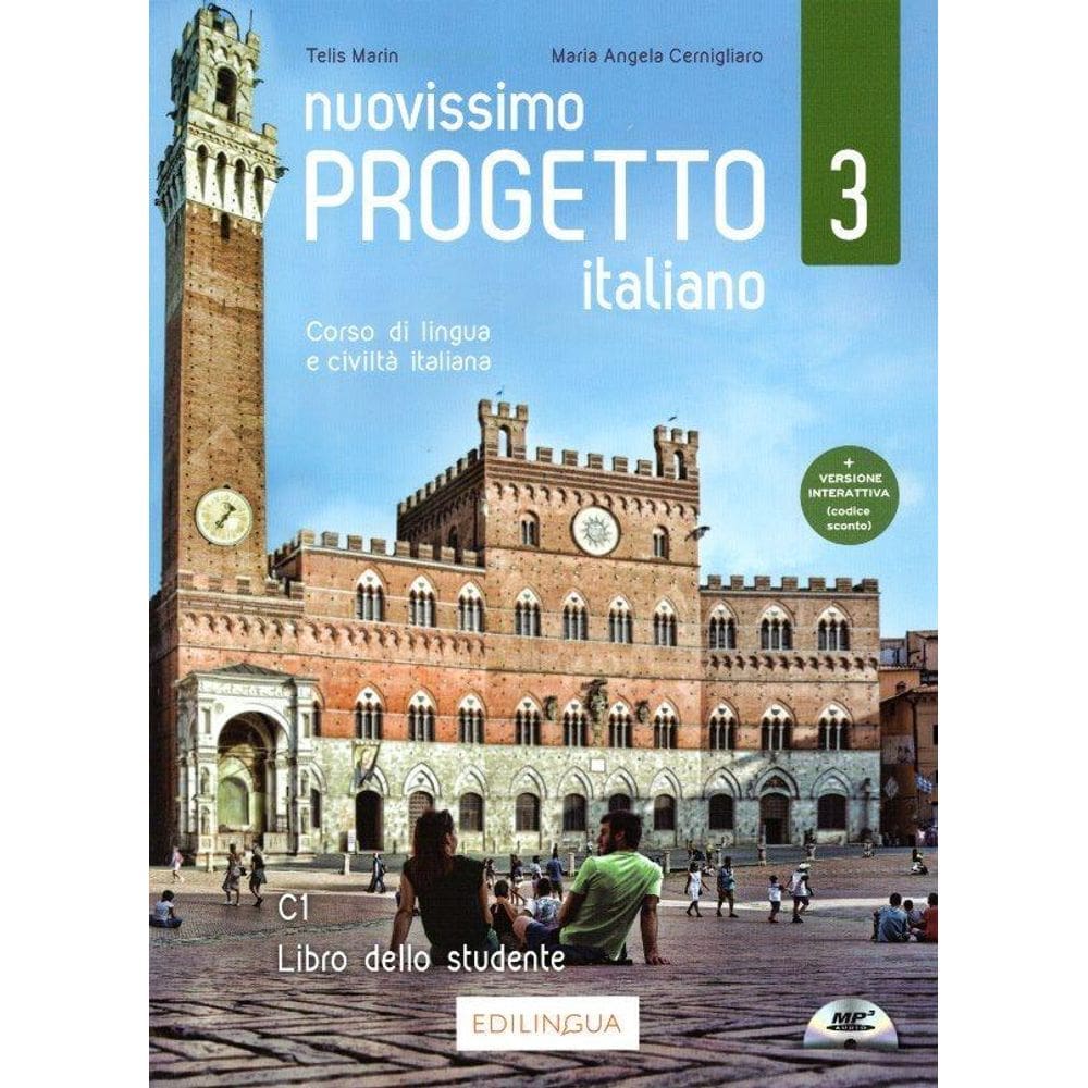 Nuovissimo Progetto Italiano 3 - Libro Dello Studente Con Dvd Video