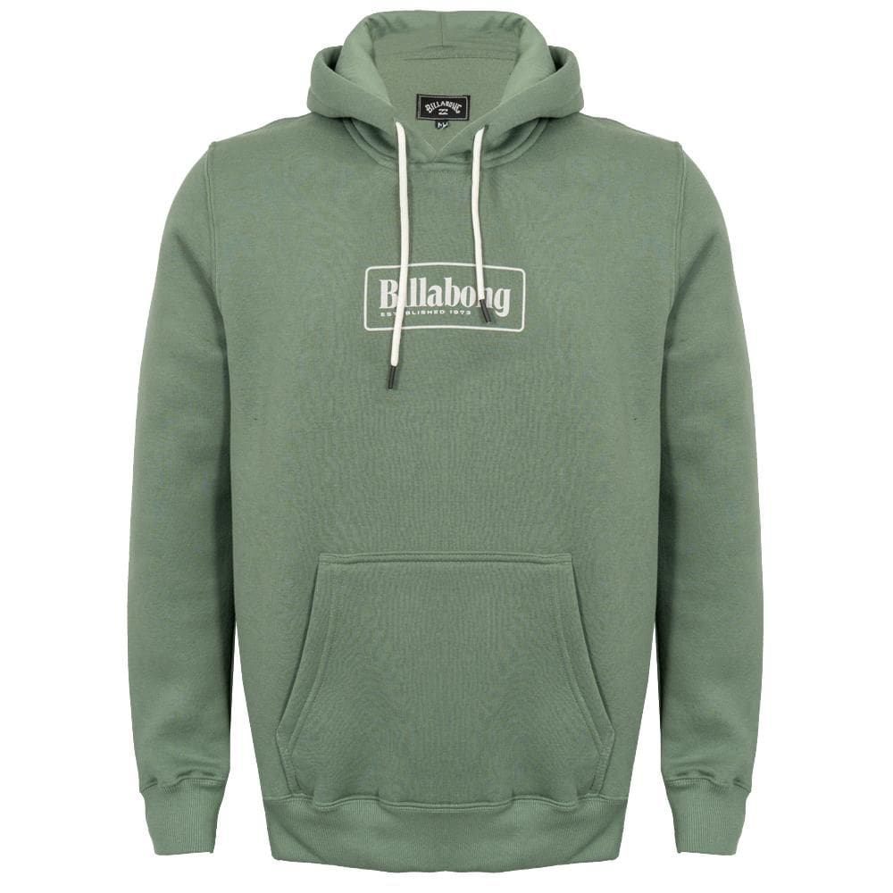 Moletom Billabong Canguru Walled 305G WT24 Masculino Verde