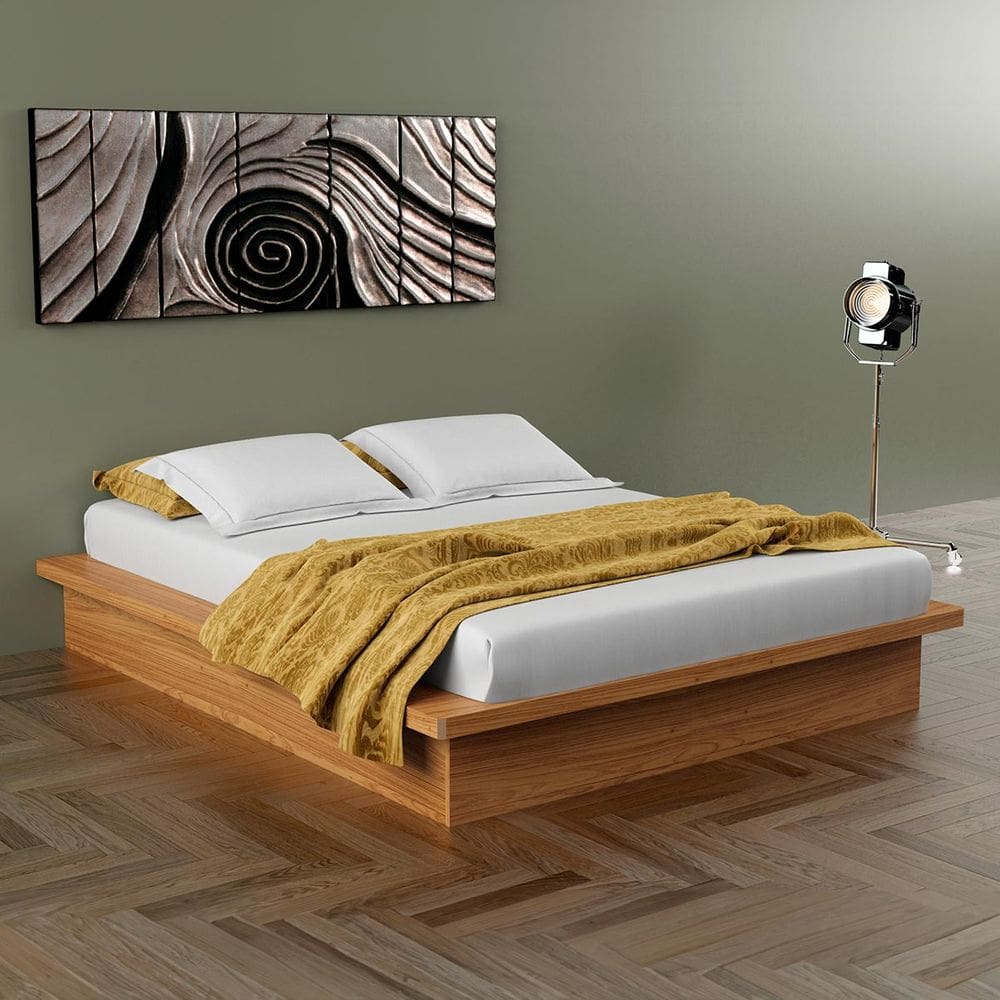 Base Cama King em 100% MDF Freijó Dalla Costa