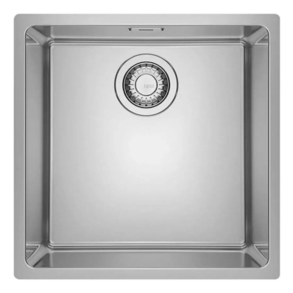 Cuba Pia Cozinha Inox de Embutir 40x40cm com Válvula Franke