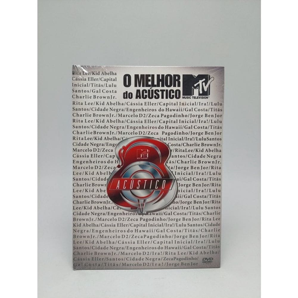 Dvd O Melhor Do Acústico Mtv - Vários Artista
