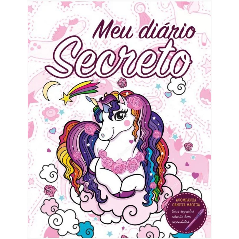 Diario Secreto - Unicornio Branco
