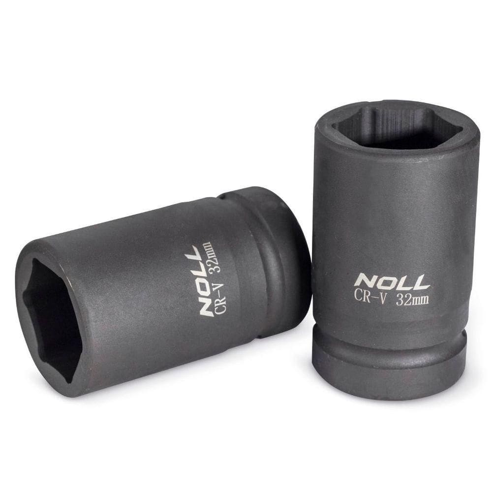 Soquete De Impacto Sextavado Longo 3/4", Bitola 19,0mm - Noll