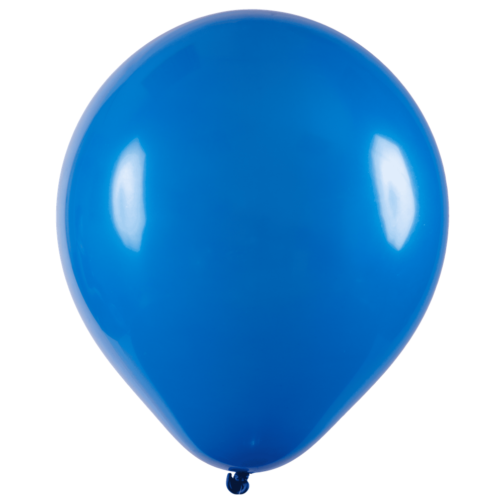 BALÃO LISO - ART-LATEX Nº16 - AZUL - Pacote com 12 unidades