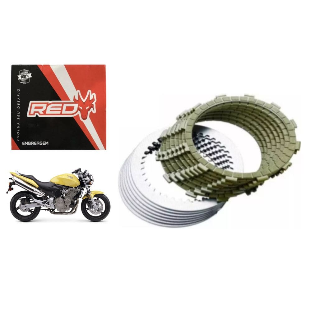 Kit discos de embreagem Honda Hornet CB600F CB 600F 2004