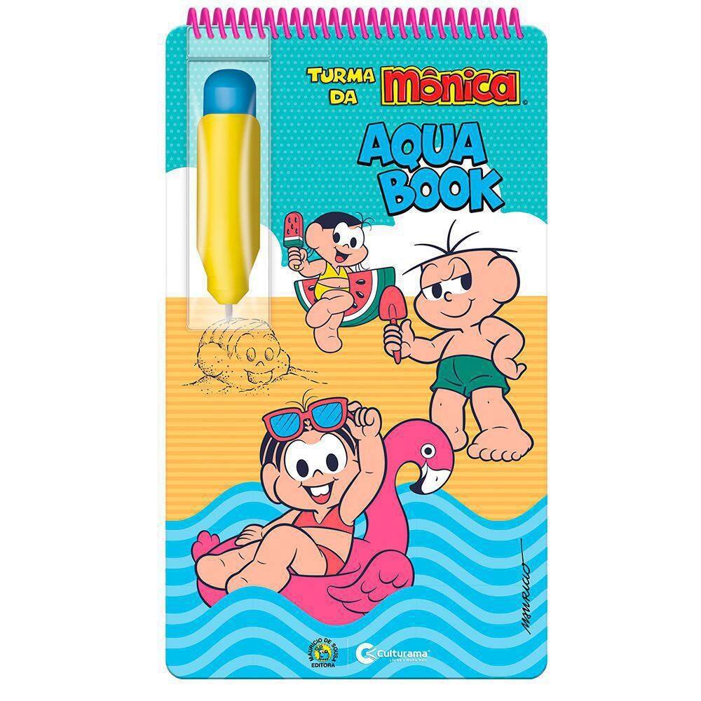 Livro Aquabook Turma Da Mônica