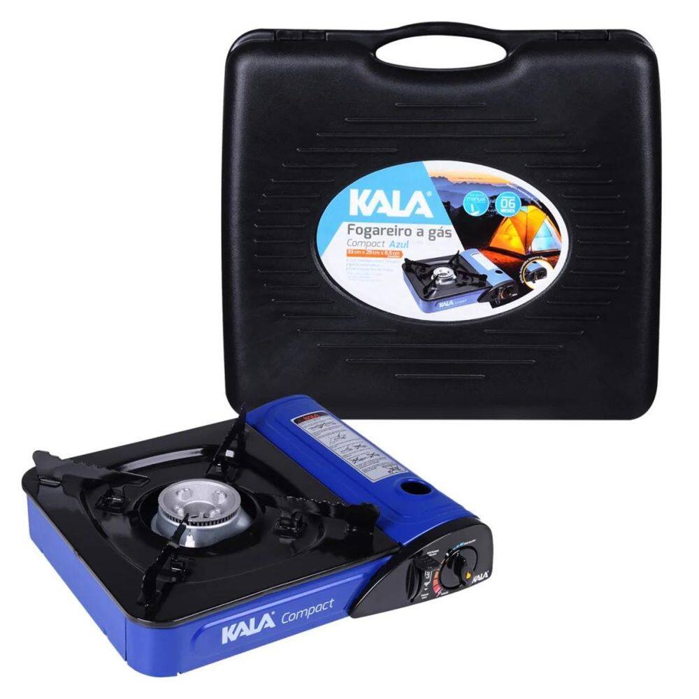 Fogão / Fogareiro A Gás Compact Azul - Kala