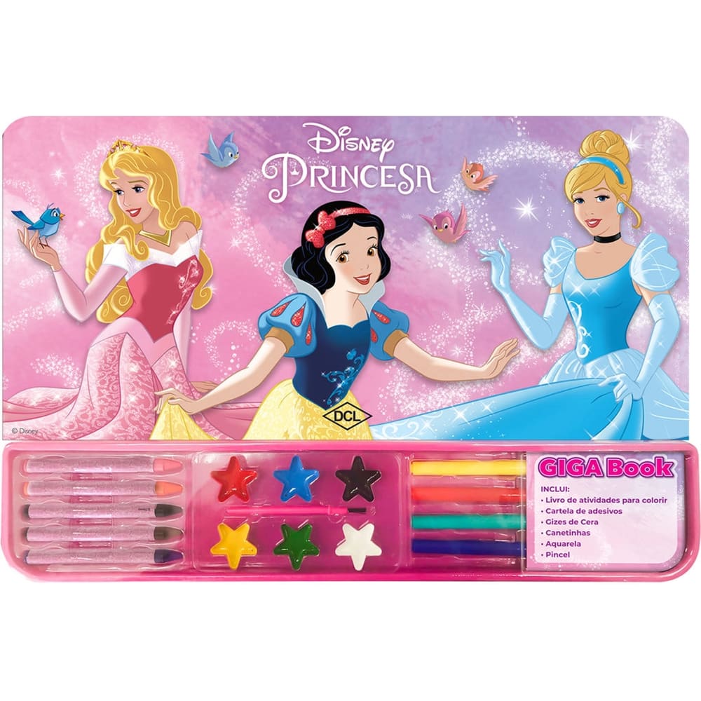 Livro  Disney - Giga Books - Princesas