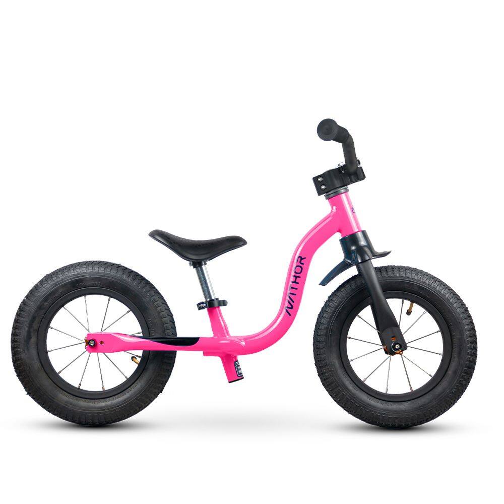 Bicicleta Infantil Balance Aro 12 Raiada +2 Anos Treino de Equilíbrio Nathor
