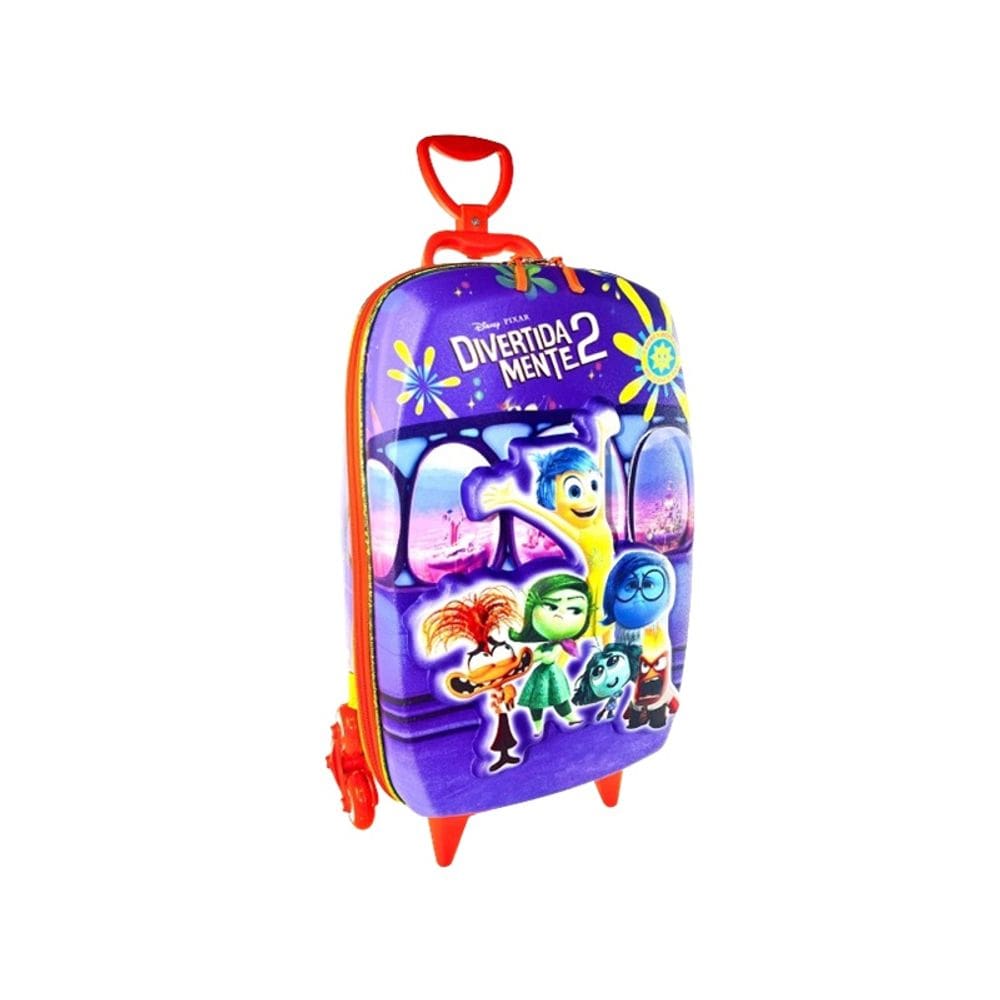 Mochila Roda Tripla 3D Divertidamente Sala de Controle
