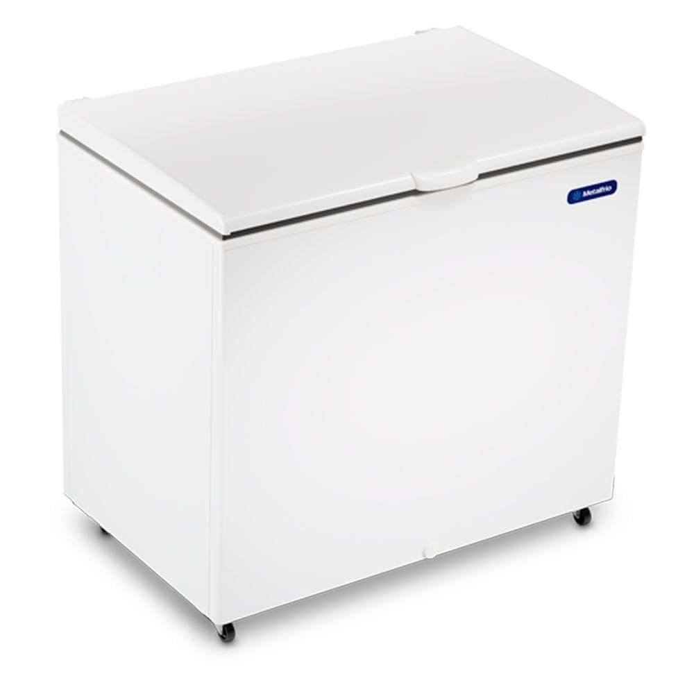 Freezer Horizontal Dupla Ação Da302 Metalfrio Conservador 293 Litros Branco 220v