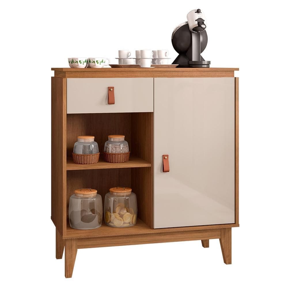 Aparador Café Rubi Plus 1 Porta e 1 Gaveta - Casa D