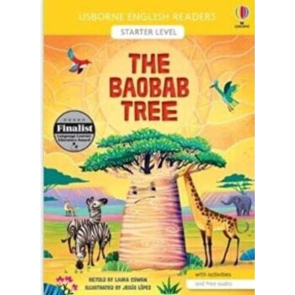 The Baobab Tree - Usborne English Readers - Level Starter - Book With Activities And Free Audio