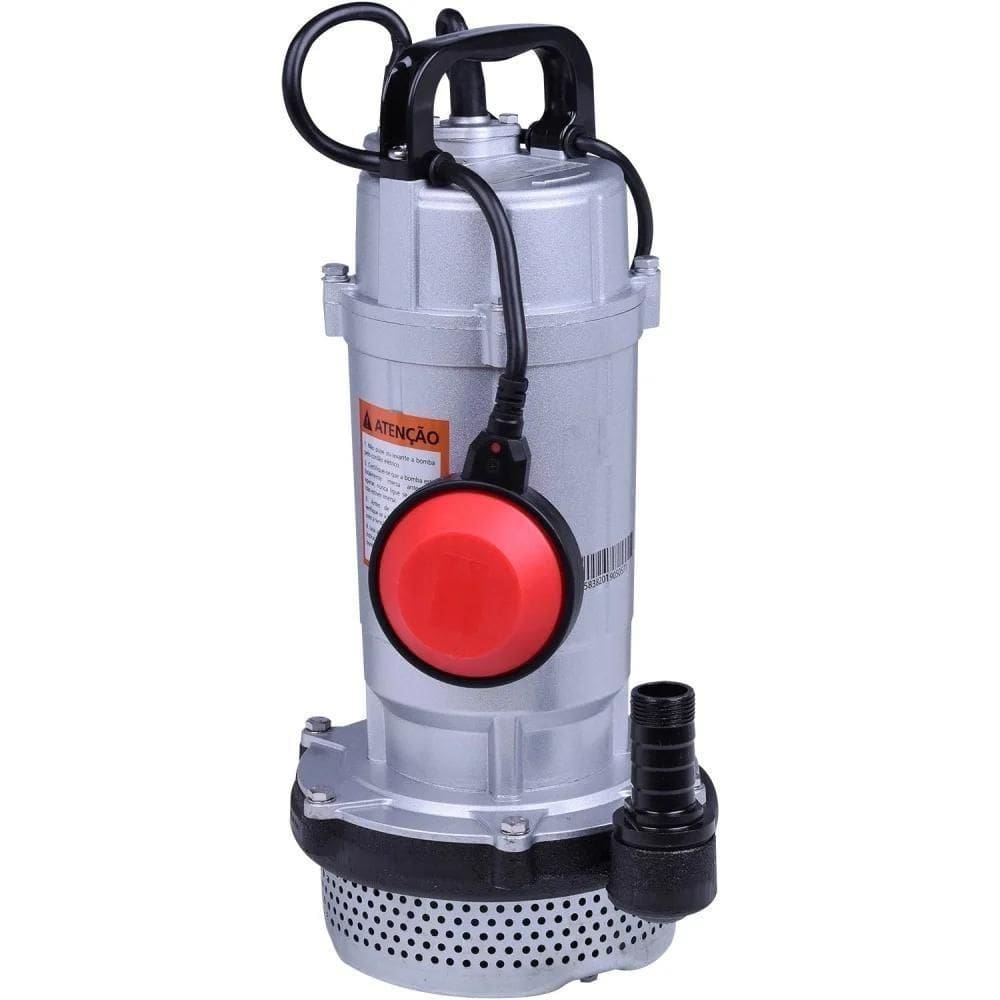 Bomba Submersa Alumínio 1hp 127v Com Boia Worker