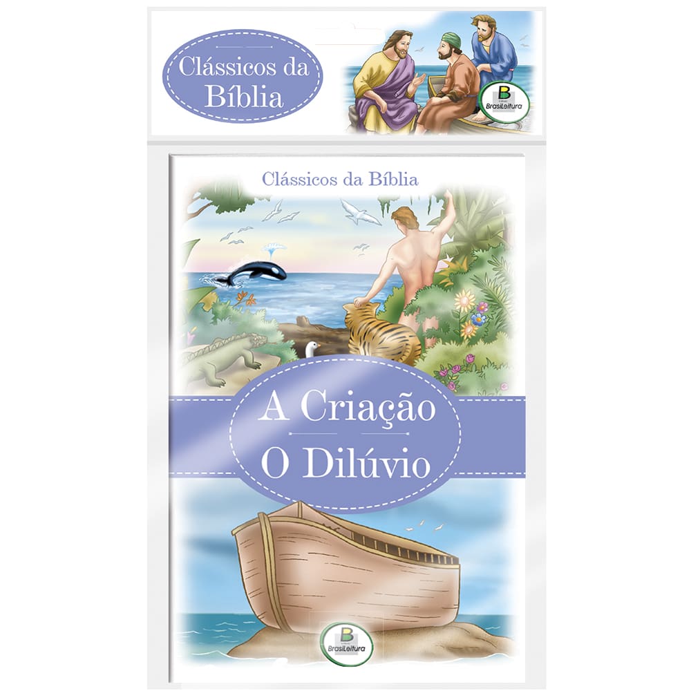 Kit Livro Infantil Clássicos Da Bíblia - 10 Belas Histórias