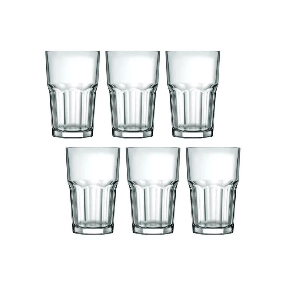 Jogo Copo Água Suco Long Drink Bristol 520ml - 6 Peças