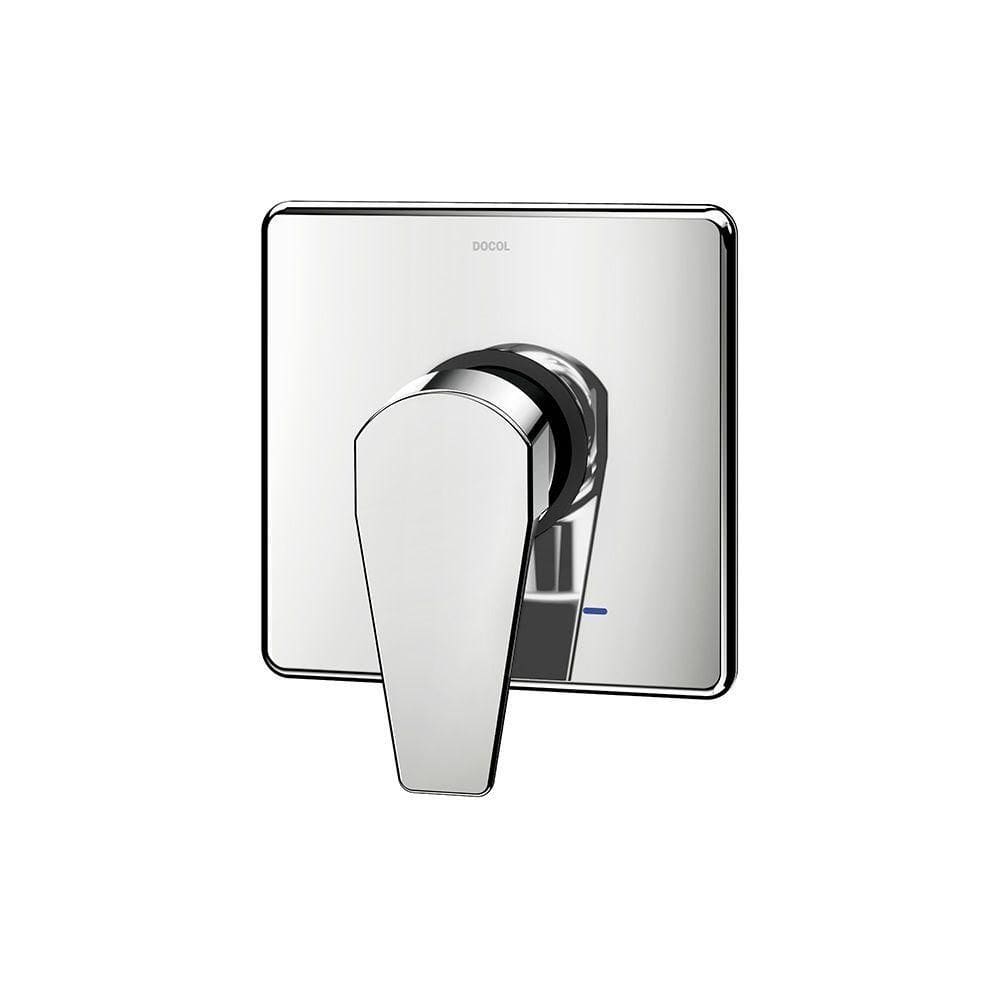 Acabamento Monocomando Para Chuveiro Docol Lift Para Base Deca 961806 1-2” E 3-4” Cromado