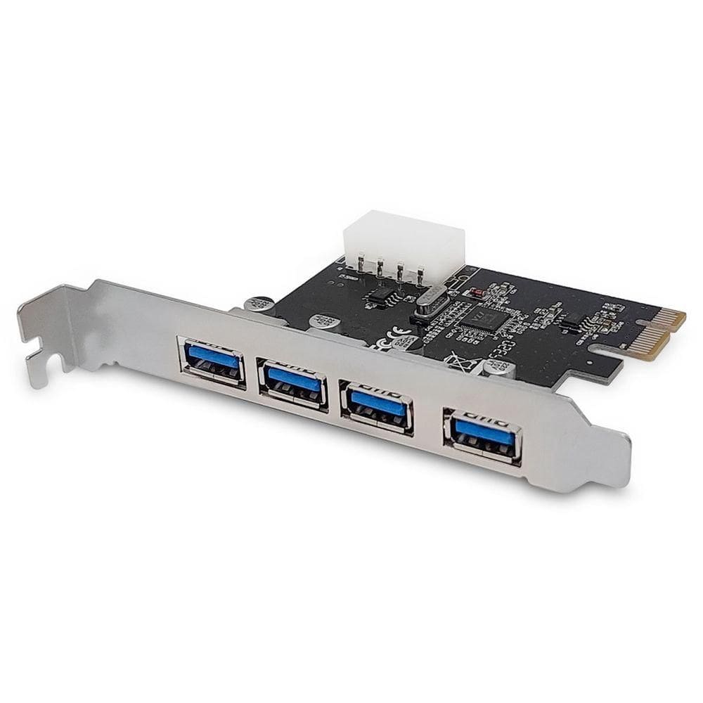 Placa Pci-e Controladora F3, 4 Portas Usb 3.0 - Jc-pci-3.0