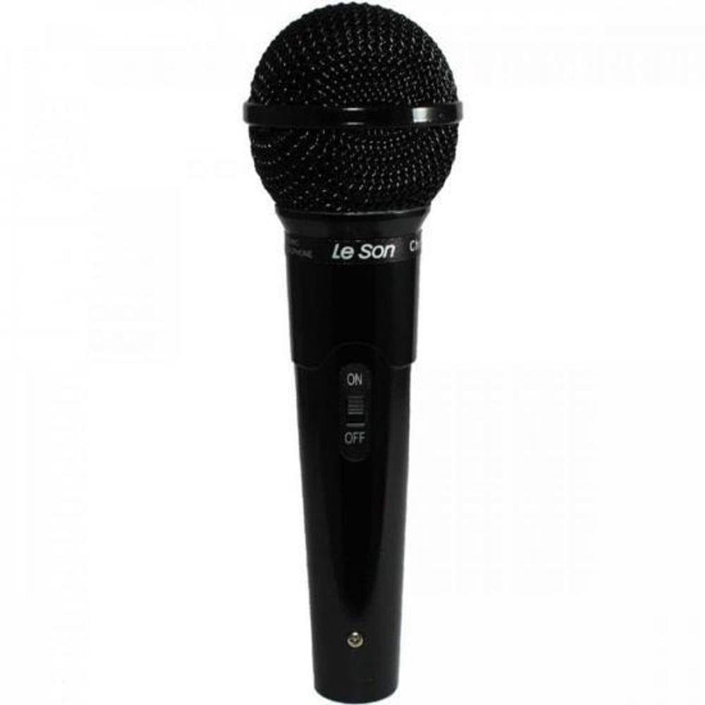 Microfone Leson MC200 Dinâmico Cardióide Preto [F002]